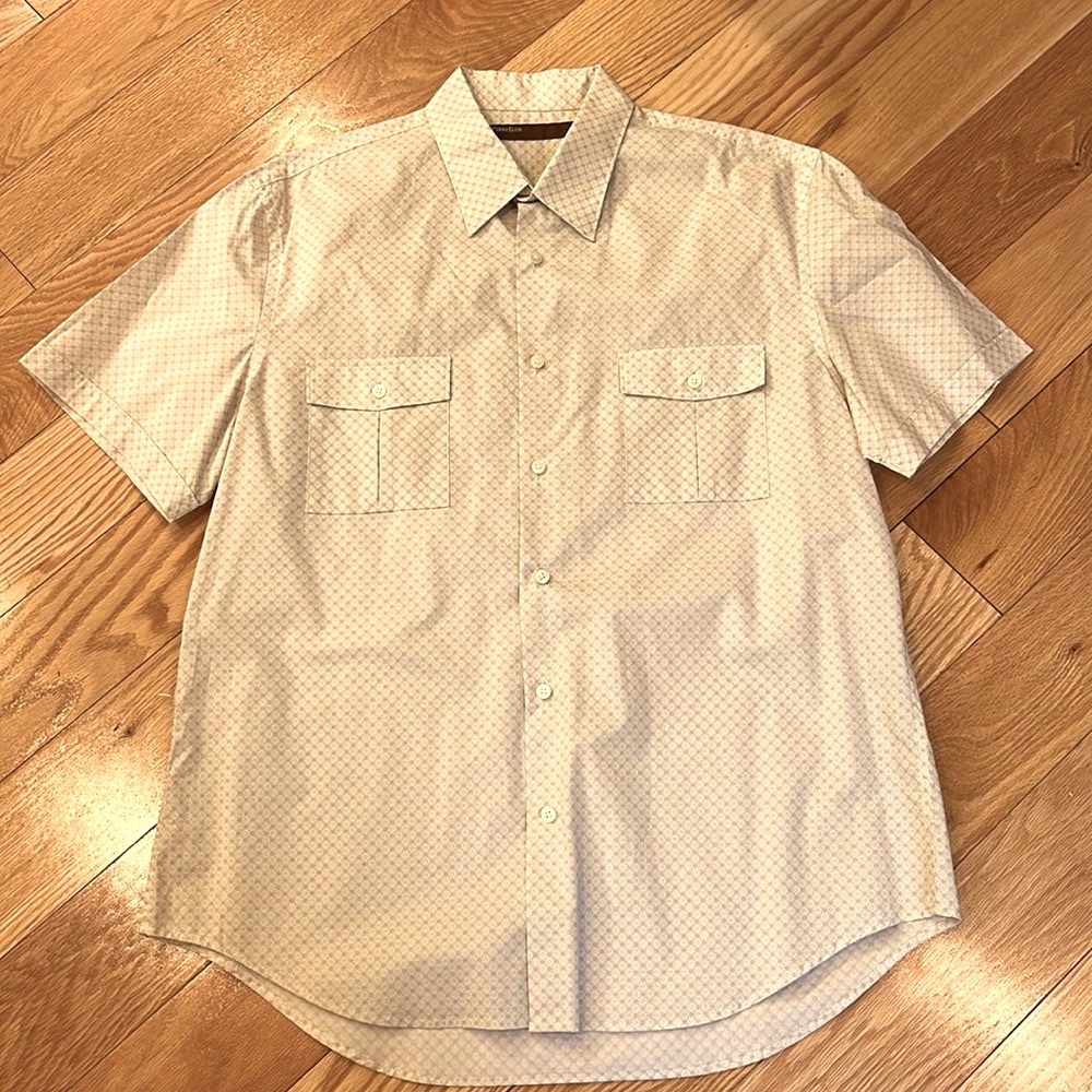 Vintage  Perry Ellis shirt sleeve button front shirt